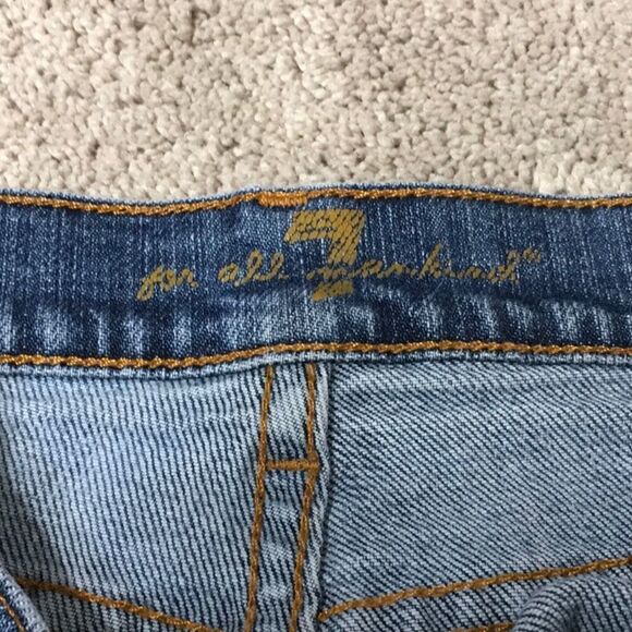7 for all mankind faded jeans. EUC - Picture 10 of 16
